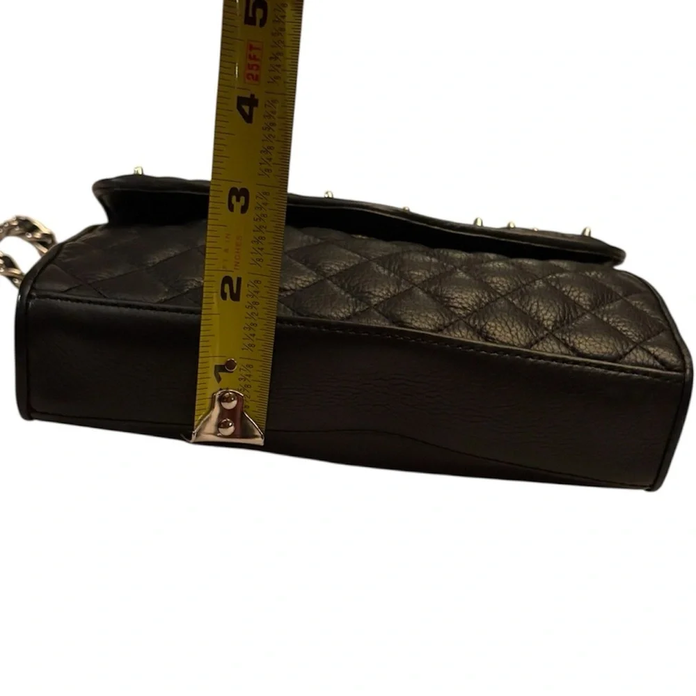 Rebecca Minkoff Mini Quilted Affair with Studs in Black with Gold Hardware - Picture 11 of 11